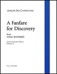 A Fanfare for Discovery Concert Band sheet music cover